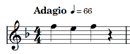 Example of Adagio